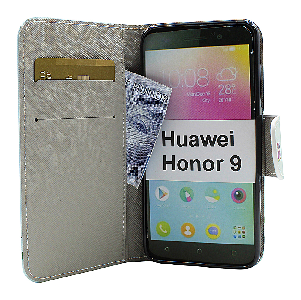 Designwallet Huawei Honor 9 (STF-L09) - Mobiltasken.dk